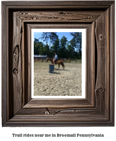 trail rides near me in Broomall, Pennsylvania